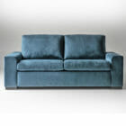 Comfortable Contemporary leather Sleeper Sofa for Living Room or Guest Room