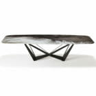 Skorpio Crystalart Modern Decorative Dining Room Table