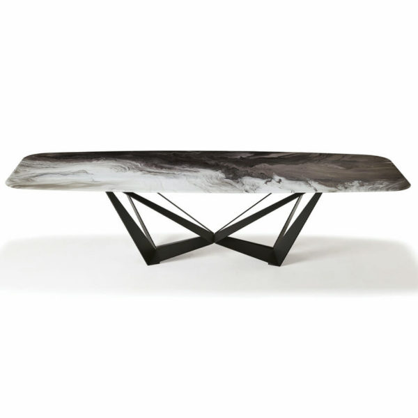 Skorpio Crystalart Modern Decorative Dining Room Table