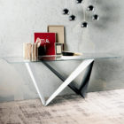 Living room modern console table with modern lighting