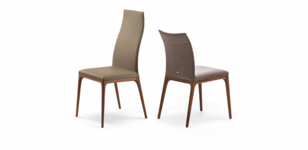 Arcadia Modern Curved Back dining room chair