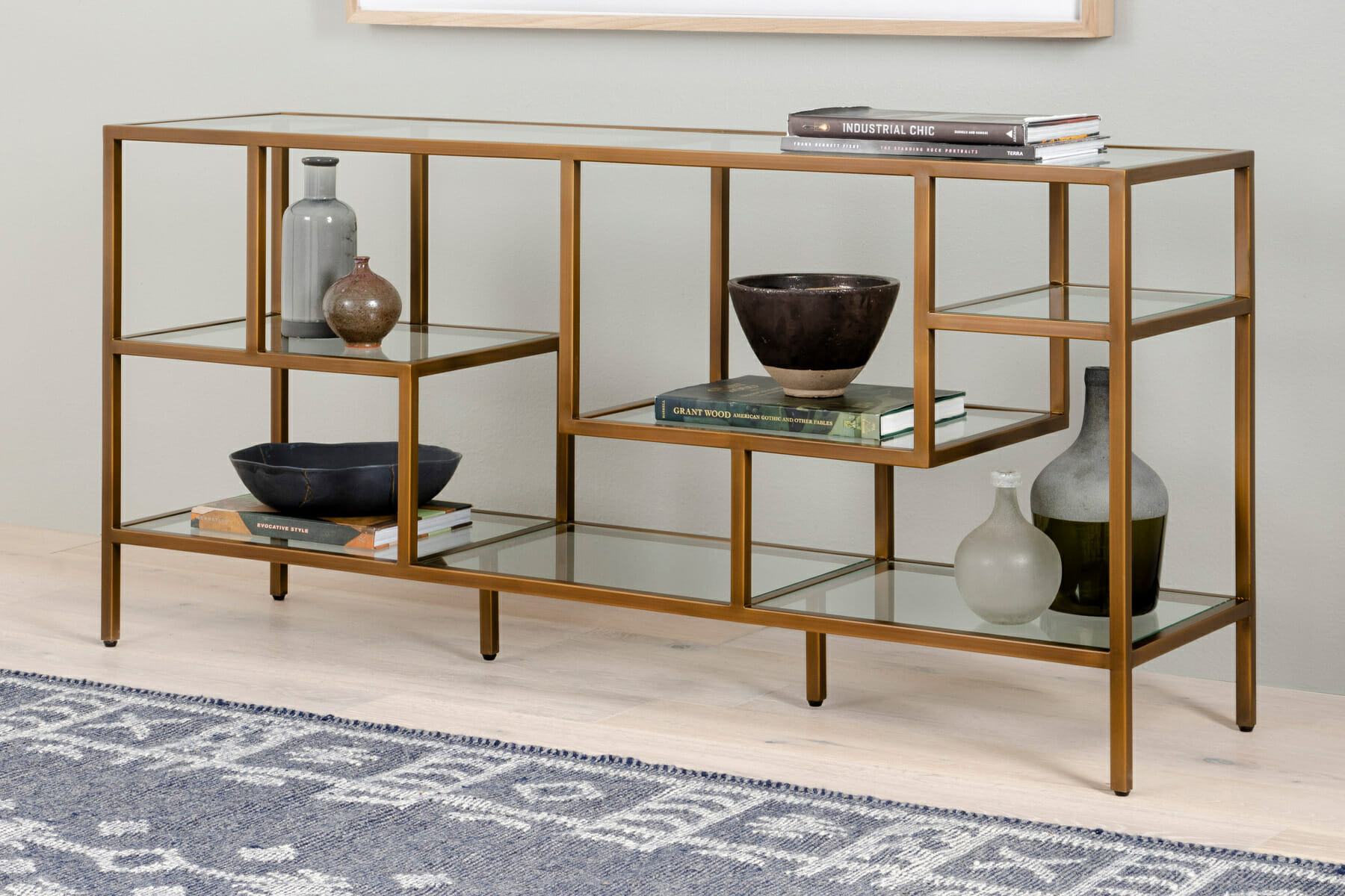 Modern Console Table for a Contemporary Living Room | San Francisco Design