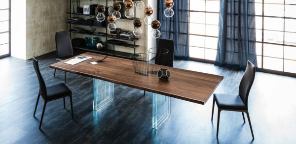 Ikon Drive Contemporary Dining Table for a Modern Dining Room