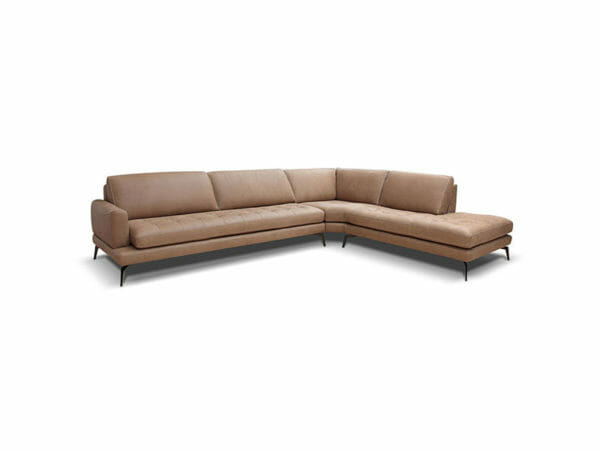 Living Sectional | Modern Leather Living Room Sectional Sofa | San Francisco Design
