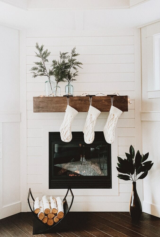 modern contemporary christmas decor