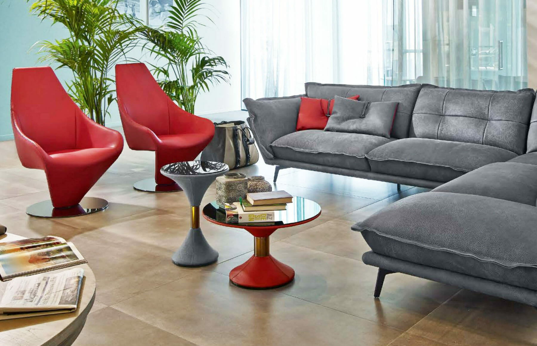 Modern Living Room Sofa and Accent Furniture as Statement Pieces in Your Contemporary Living Room